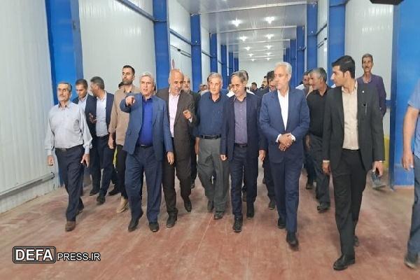 سردخانه شش هزار تُنی قروه کردستان افتتاح شد