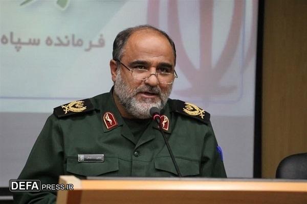 جانشین فرماندهی سپاه فجر فارس: قدرت جمهوری اسلامی نشات گرفته از مردم است