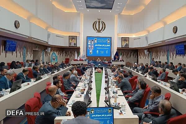 برگزاری گردهمایی اعضای بسیج ادارات در مشهد 
