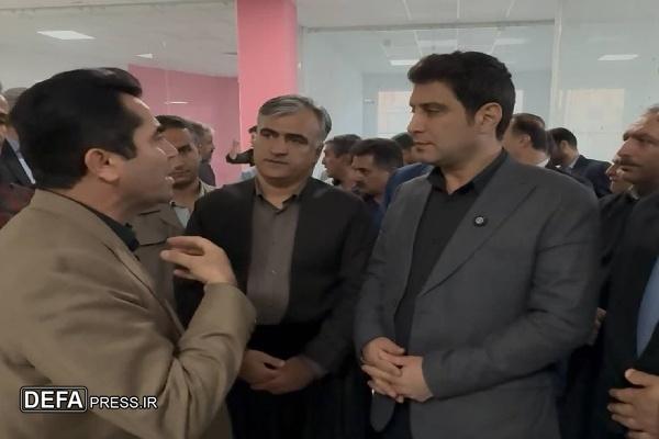 در آخرین روز هفته دولت مجتمع فرهنگی هنری ورزشی نایسر سنندج افتتاح شد