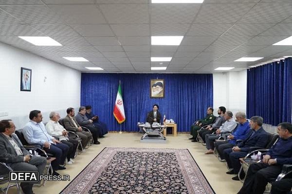 تجلیل نماینده ولی فقیه در لرستان از سرهنگ پاسدار «محسن رشیدی»