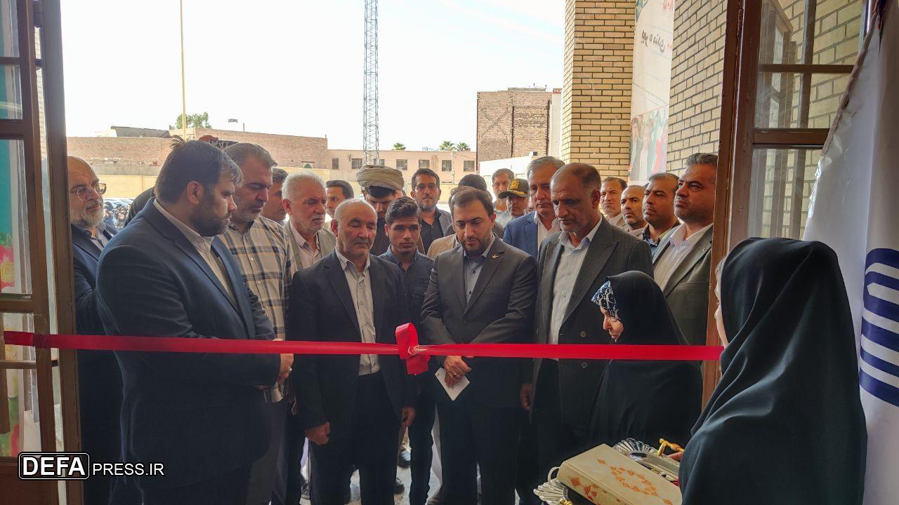 افتتاح مدرسه ۱۴ کلاسه برکت شهیدان آبیز در زاهدان همزمان با آغاز سال تحصیلی