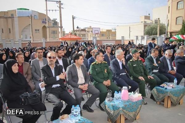 آیین نواختن زنگ آغاز سال تحصیلی ۱۴۰۵-۱۴۰۴ در سمنان