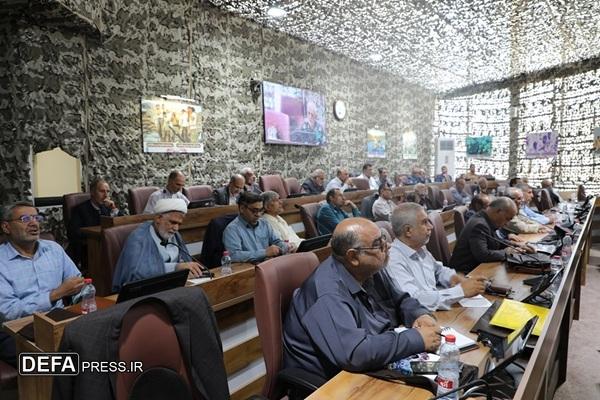 تصاویر/ همایش هم اندیشی و توان افزایی اساتید درس آشنایی با دفاع مقدس فارس