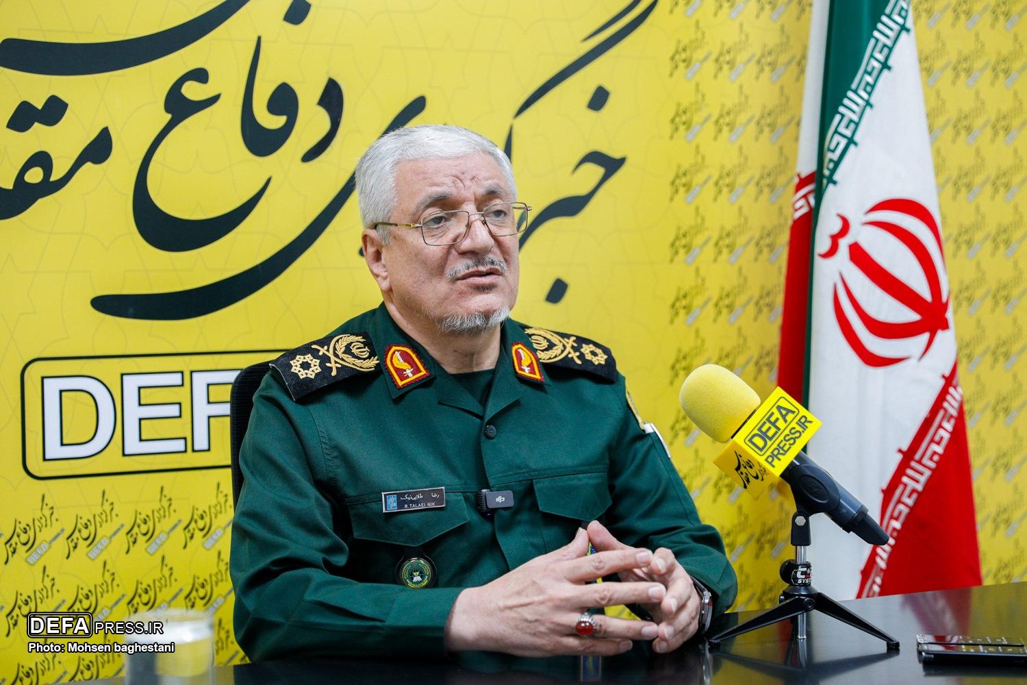 سردار طلایی‌نیک: افزایش میزان تولیدات و صادرات صنعت دفاعی/ ۶۰ درصد تولیدات دفاعی با مشارکت بخش خصوصی و شرکت‌های دانش‌بنیان انجام می‌شود/ خبرگزاری دفاع مقدس در خنثی‌سازی عملیات سنگین روانی دشمن طی جنگ ۱۲ روزه خوش درخشید