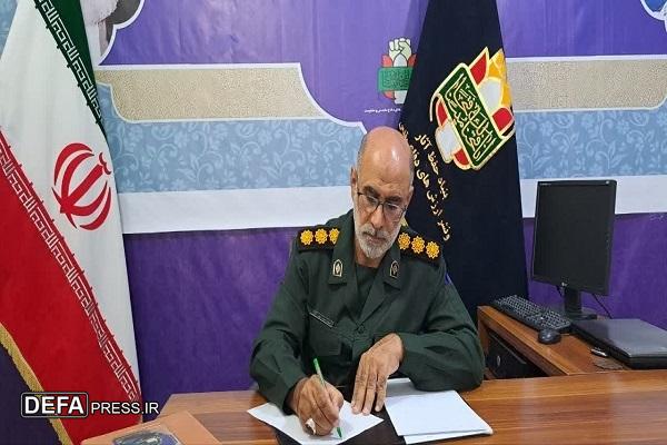 پیام تبریک مدیرکل حفظ آثار دفاع مقدس و مقاومت لرستان به مناسبت هفته دفاع مقدس