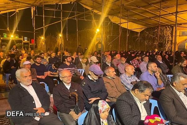 برگزاری ویژه برنامه «شب نشینی در بهشت» در بابل+ تصاویر