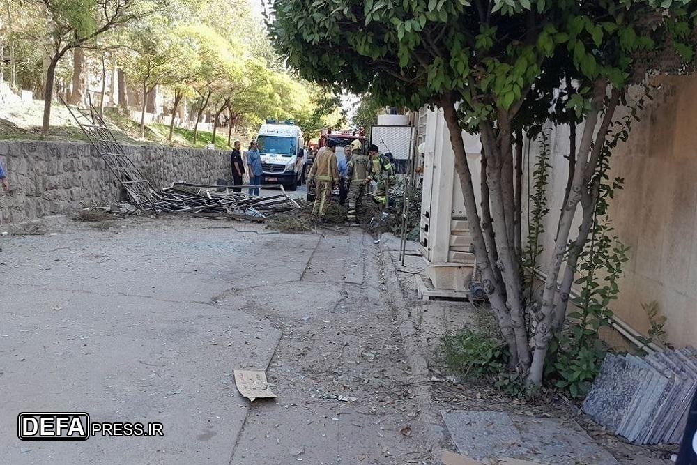 آتش سوزی و انفجار در آزمایشگاه دانشکده مواد دانشگاه تهران