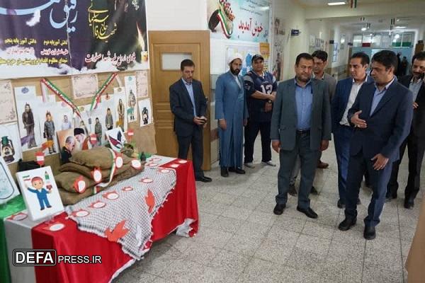 دیدار شهردار منطقه چهار کرمان با فرزندان شهدا+تصاویر