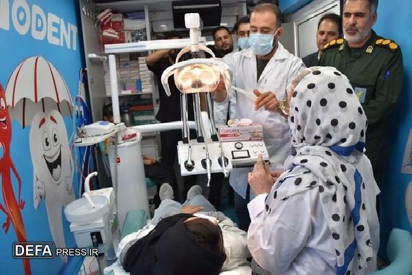 خدمات دندانپزشکی رایگان به مردم محروم نایسر سنندج ارائه شد