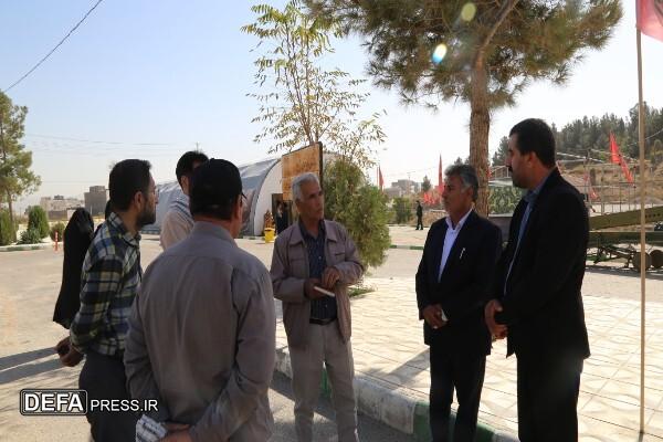 کارکنان اداره کل بهزیستی استان از موزه دفاع مقدس و مقاومت خراسان‌شمالی بازدید کردند