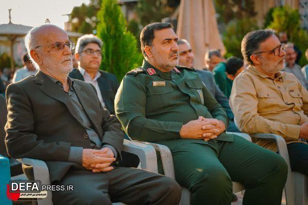 گلزار شهدای کرمان میزبان بزرگداشت شهید «سید حمیدرضا هاشمی» شد+تصاویر