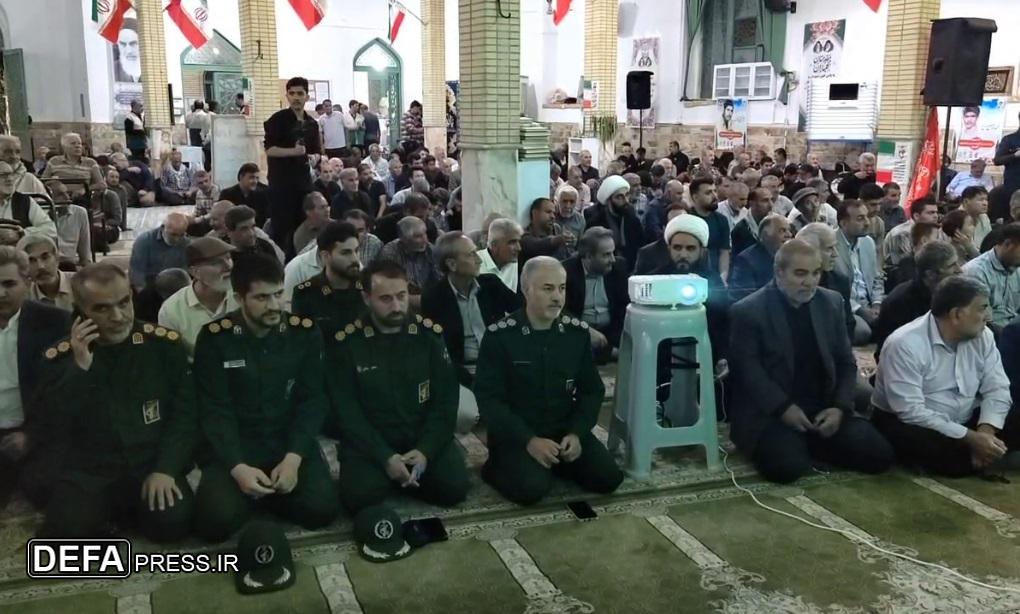 مراسم گرامیداشت یاد و خاطره ۲۰۶ شهید شهرستان جعفرآباد قم