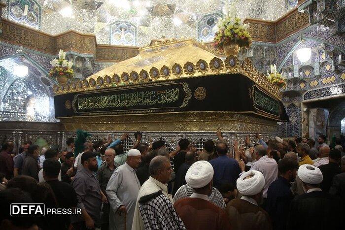 قم در سالروز رحلت بنت موسی بن جعفر(ع) غرق عزا و ماتم است