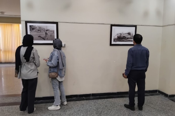 برگزاری نمایشگاه عکس «گنج جنگ» در همدان + تصاویر