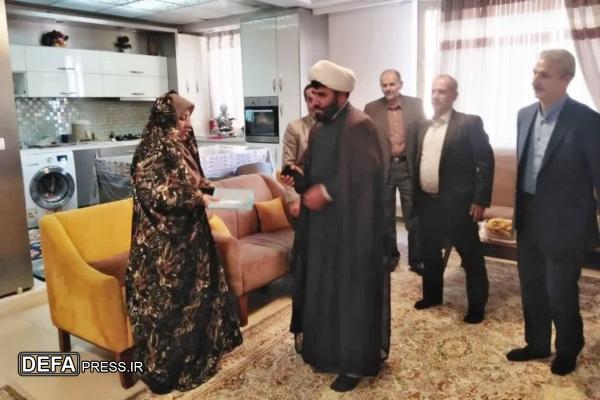 دیدار مسئولان جهاد کشاورزی قزوین با خانواده‌های شهدا و ایثارگران
