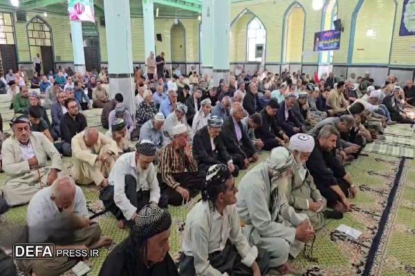 آیین عبادی سیاسی نماز جمعه در نقاط مختلف استان کردستان برپا شد
