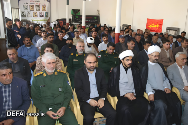 یادواره شهدای والامقام روستای گچی منطقه دشمن زیاری+ تصاویر