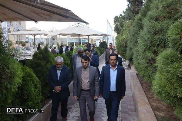 معاون وزیر آموزش‌وپرورش به مقام شهدای کرمان ادای احترام کرد+تصاویر