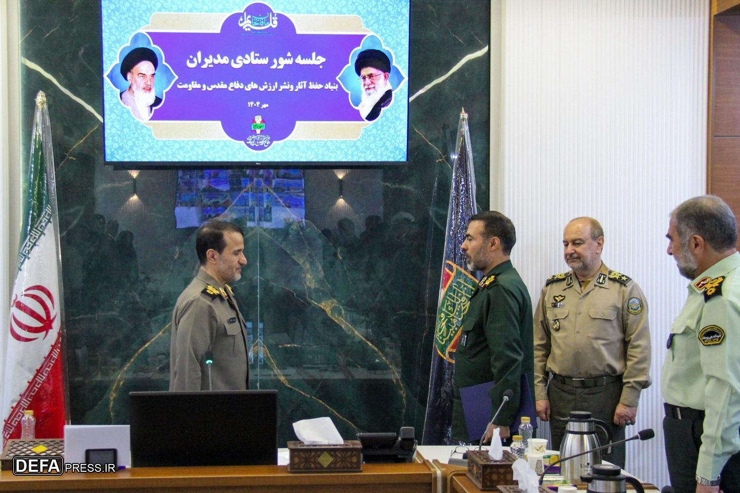 انتصاب معاونین بازرسی و نیروی انسانی بنیاد حفظ آثار و نشر ارزش‌های دفاع مقدس و مقاومت