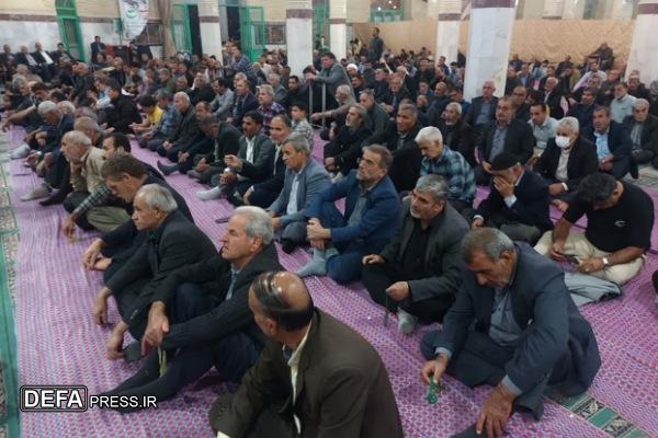 برگزاری همایش ایثارگران و یادواره سرداران مقاومت در فامنین + تصاویر