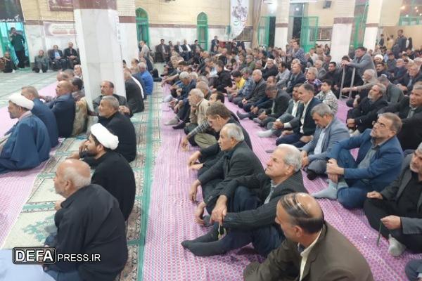 برگزاری همایش ایثارگران و یادواره سرداران مقاومت در فامنین + تصاویر