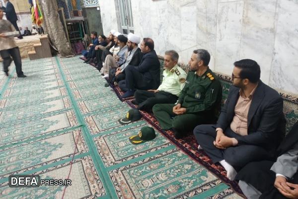 برگزاری همایش ایثارگران و یادواره سرداران مقاومت در فامنین + تصاویر