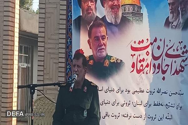 سردار استادحسینی: اگر دشمن خطا کند، منطقه را گورستان آنان می‌کنیم