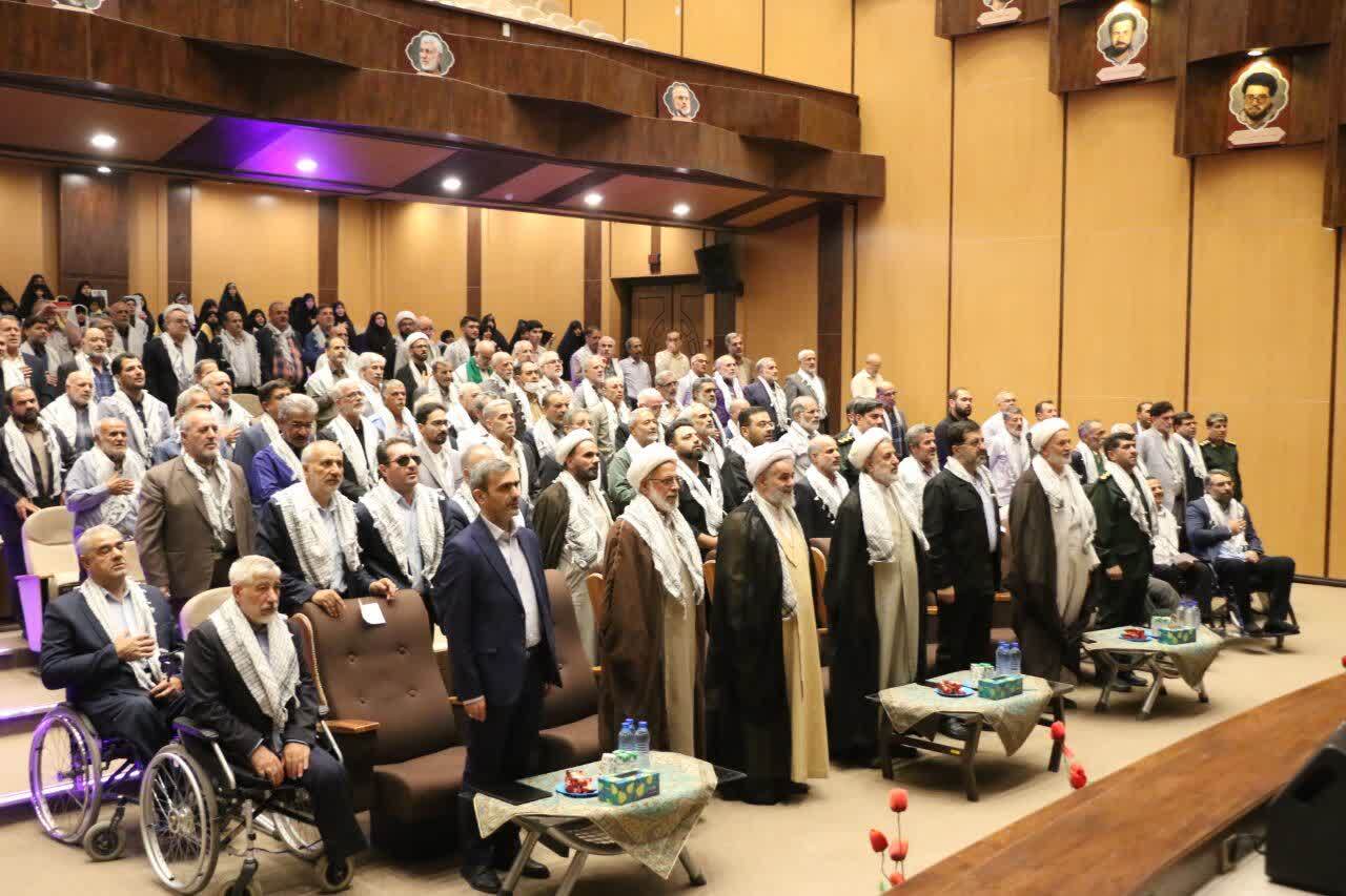 ششمین آیین تجلیل از پیشکسوتان جهاد و مقاومت استان قم