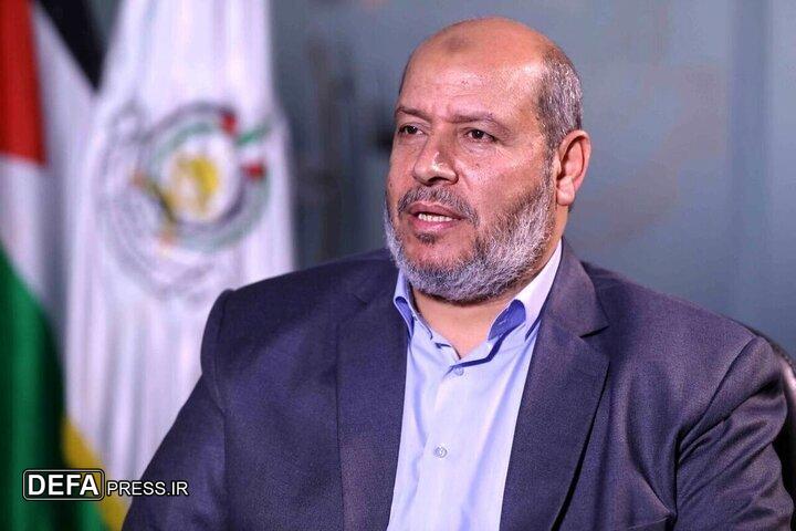 اولین حضور «خلیل الحیه» مقابل دوربین رسانه‌ها بعداز ترور نافرجام وی