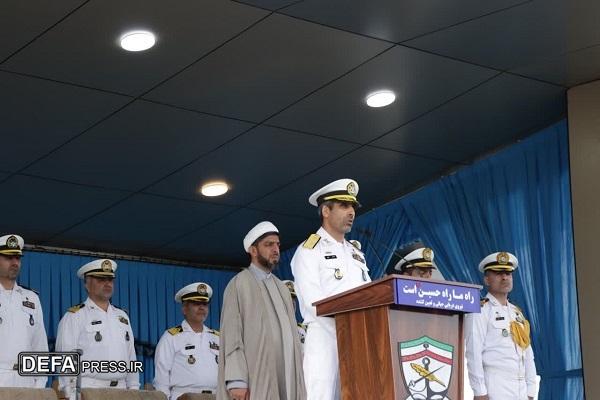 نیروی دریایی مقتدر در گرو تربیت افسران متعهد، کارآمد و مؤمن است