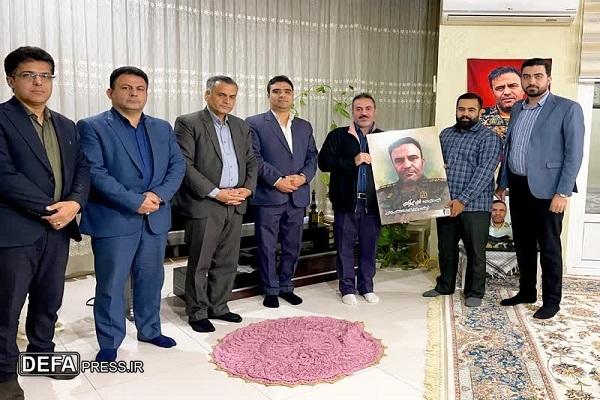تجلیل اصناف نیشابور از شهید «میرآبادی»؛ نماد همبستگی صنوف با مدافعان امنیت
