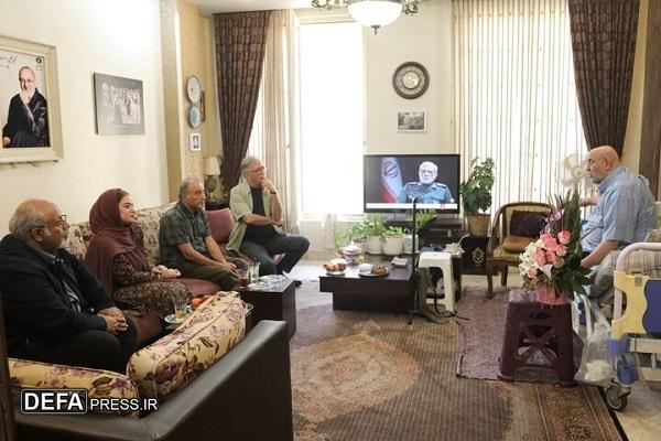 عیادت مدیرعامل خانه سینما از جمال شورجه