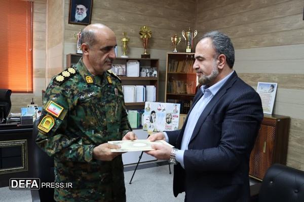 قدردانی شهردار ماهدشت از فرمانده یگان ویژه البرز