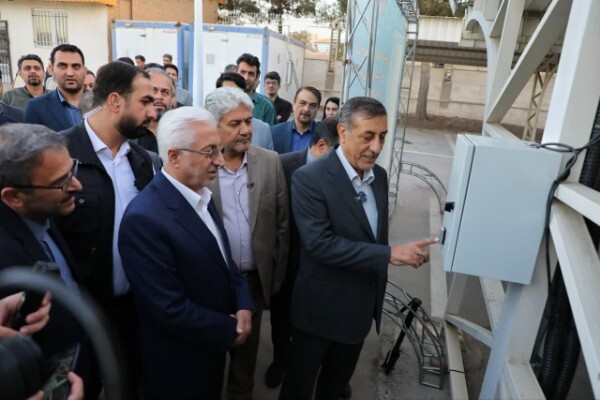 افتتاح نیروگاه‌های خورشیدی خراسان شمالی با حضور معاون اجرایی رئیس جمهور+ تصاویر