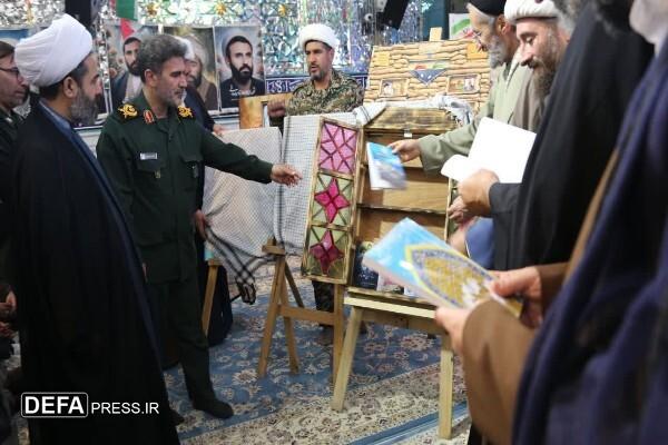 رونمایی از شش عنوان کتاب زندگی‌نامه شهدای طلبه و روحانی خراسان‌شمالی+ تصاویر