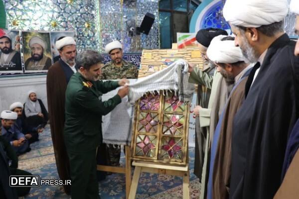 رونمایی از شش عنوان کتاب زندگی‌نامه شهدای طلبه و روحانی خراسان‌شمالی+ تصاویر