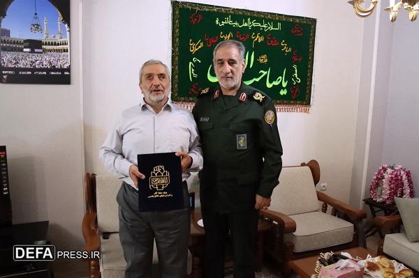 تکریم جانباز «شیخ‌محمد» از سوی سازمان پیشکسوتان جهاد و مقاومت