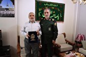 تکریم جانباز «شیخ‌محمد» از سوی سازمان پیشکسوتان جهاد و مقاومت