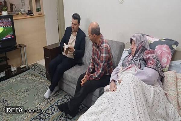 دیدار از رزمنده و پیشکسوت دفاع مقدس استان گلستان