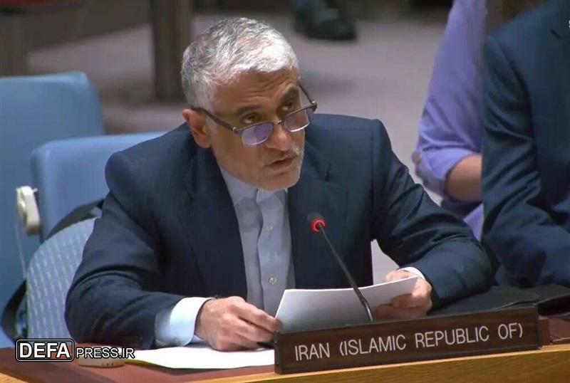 ایروانی: وضعیت وخیم خاورمیانه حاصل سیاست‌های نظامی‌گرایانه رژیم صهیونیستی است