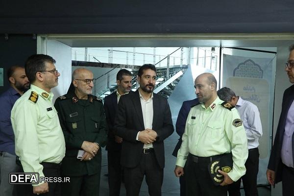 پرتره شهدای فراجا در موزه ملی انقلاب اسلامی و دفاع مقدس