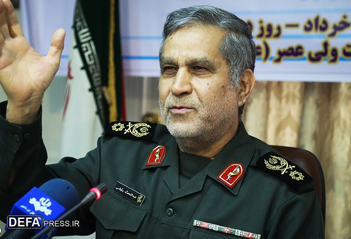 رئوفی‌نژاد: انقلاب را از امام و دفاع از آن را از سردار رشید آموختم