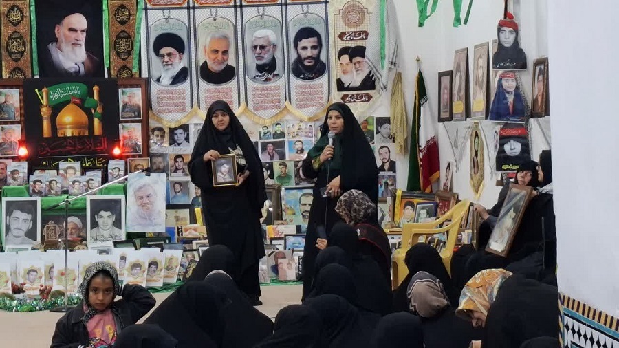 گرامیداشت یاد و خاطره شهدا در موقوفه «سعدالحکما» شهر کهک