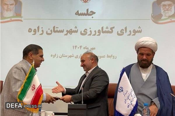 تفاهم‌نامه احداث مجتمع گلخانه‌ای ۴۰ هکتاری در زاوه امضا شد
