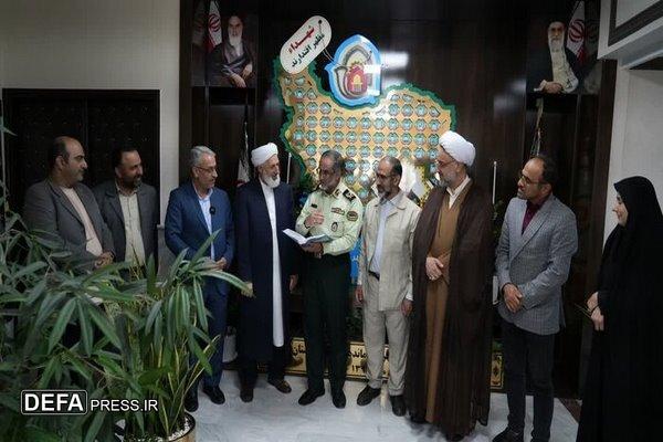 تجلیل مدیران گلستان از ایثارگران فرماندهی نیروی انتظامی در هفته فراجا