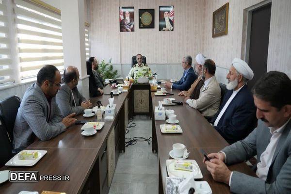 تجلیل مدیران گلستان از ایثارگران فرماندهی نیروی انتظامی در هفته فراجا