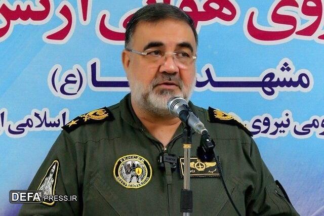 بازدید فرمانده نیروی هوایی ارتش از پایگاه هوایی شهید حبیبی زهام
