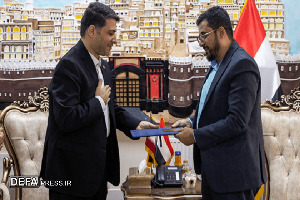 دیدار مدیران ارشد بسیج با سفیر یمن در تهران