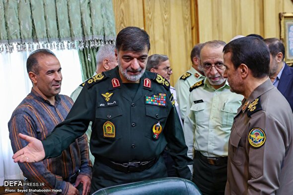دیدار سردار کارگر با سردار رادان در هفته فراجا